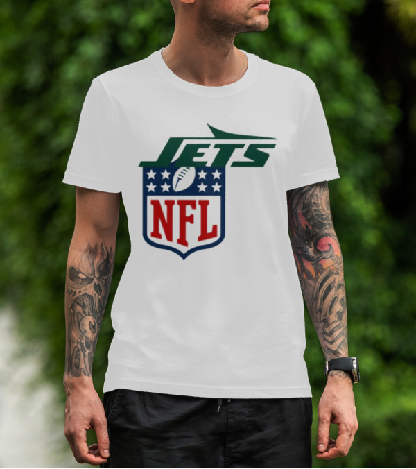 New York Jets NFL Football Emblem T-Shirt