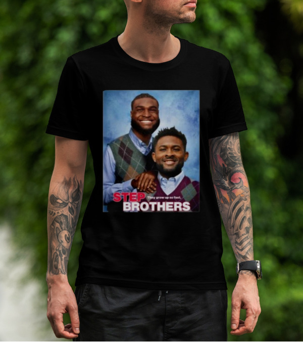 Danielle Hunter And Will Anderson Jr. Step Brothers They Grow Up So Fast T-Shirt