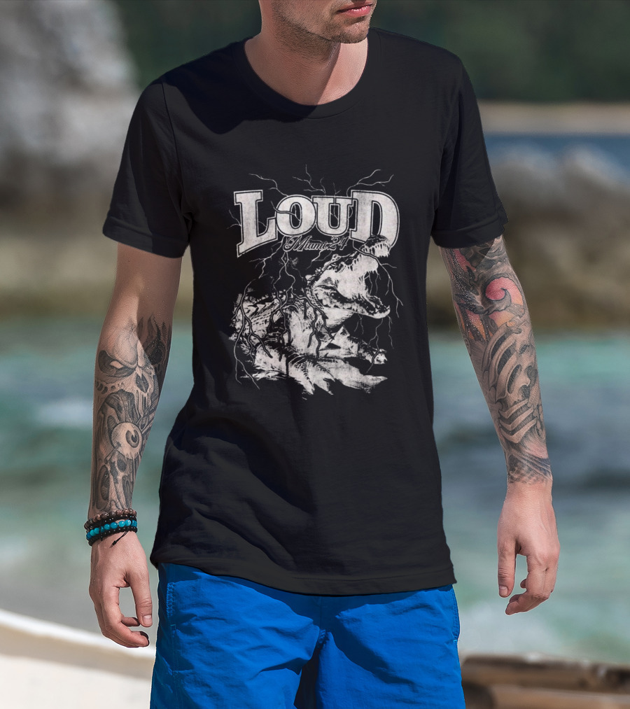 Rolling Loud Miami 24 Hard Rock Stadium Lockjaws Vintage T-Shirt