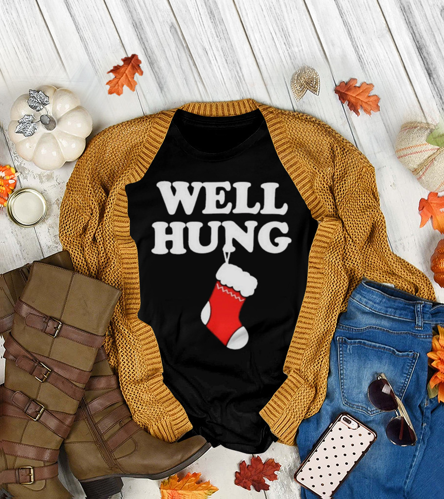 Danny Duncan 2024 Well Hung Stocking T-Shirt