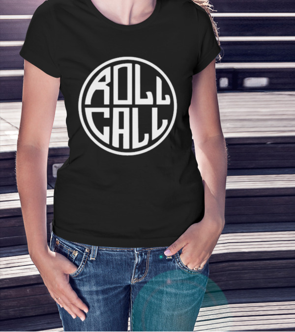 Matt Mitchell Roll Call Basketball Logo Circle T-Shirt