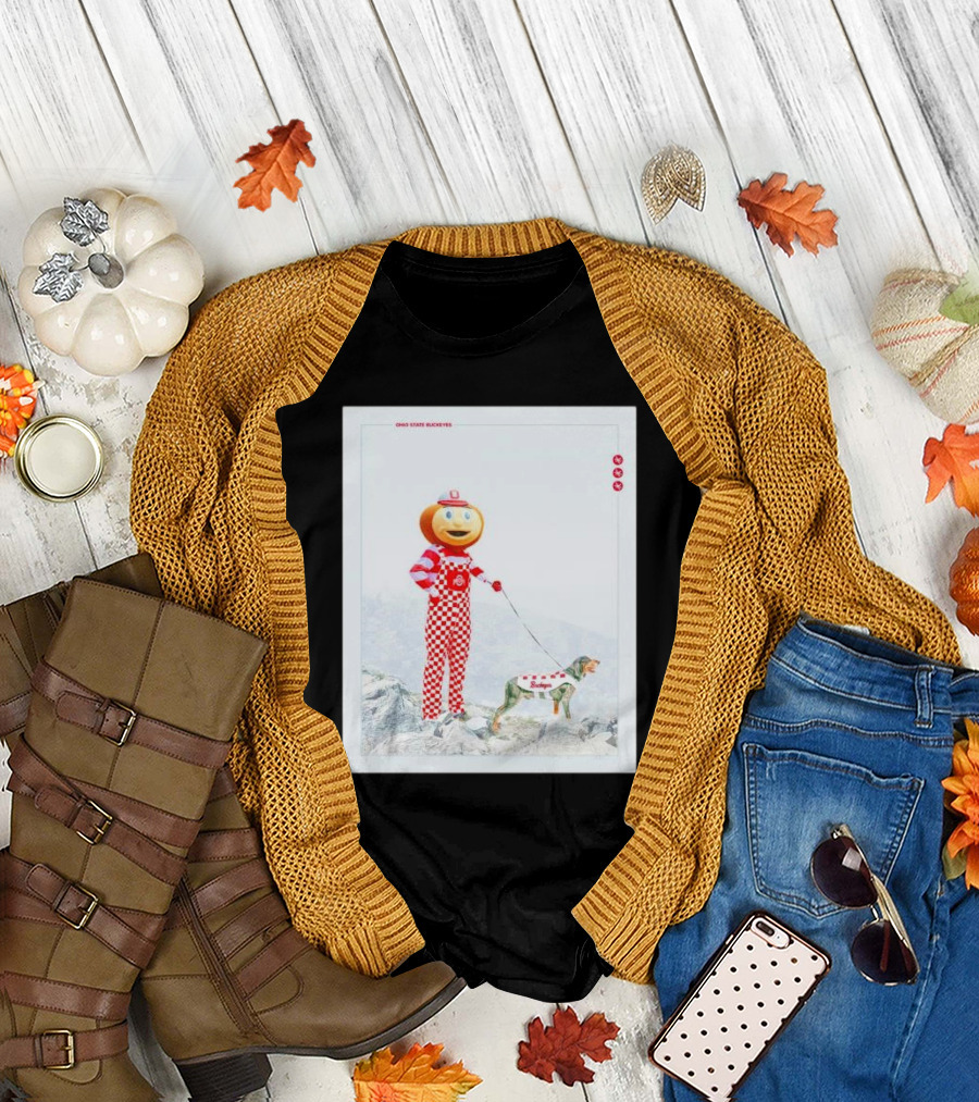 Ohio State Buckeyes Brutus Leads Smokey Over Tennessee Vols Victory T-Shirt
