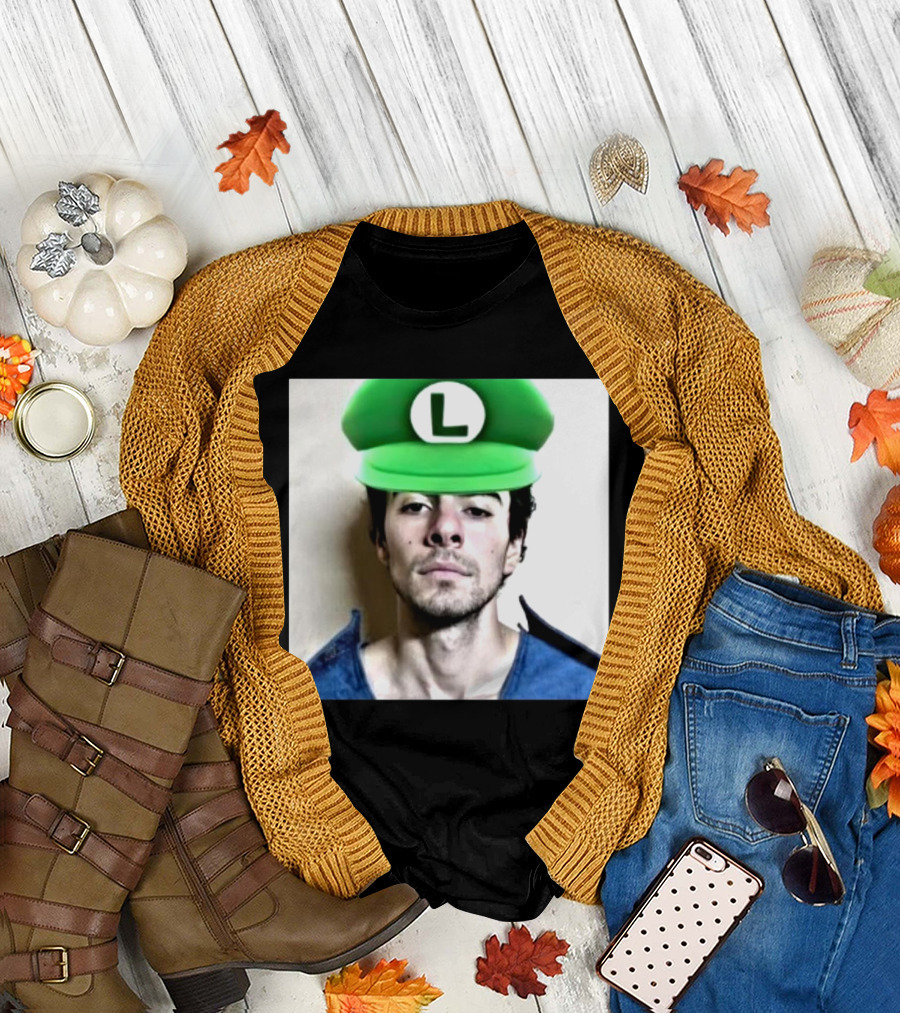 Luigi Mangione Hat Mario 2024 Shot T-Shirt