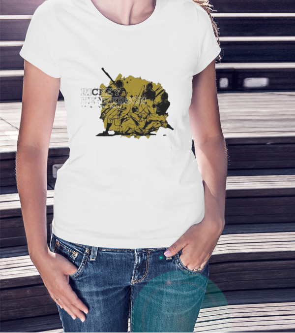 RICKEY HENDERSON 1406 STOLEN BASE T-Shirt