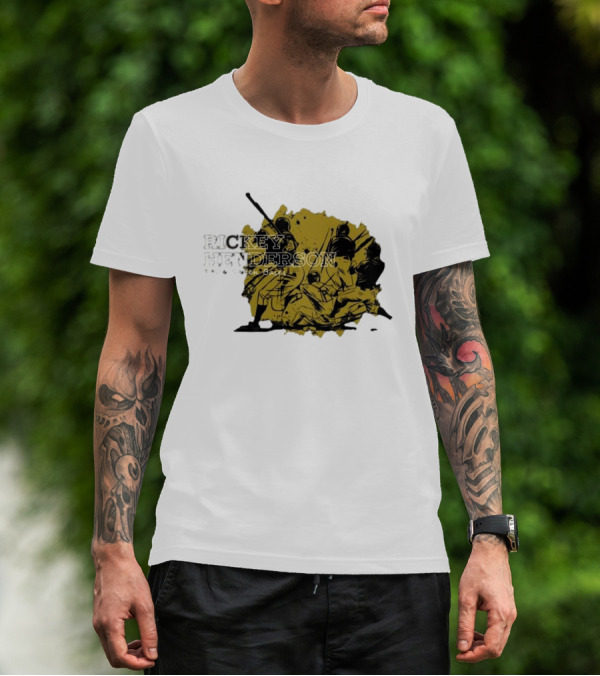 RICKEY HENDERSON 1406 STOLEN BASE T-Shirt