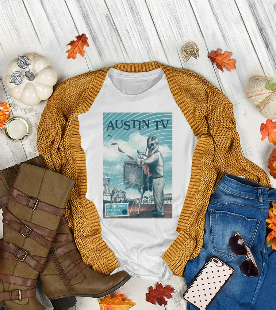 Austin TV Live at Zocalo CDMX December 29 T-Shirt