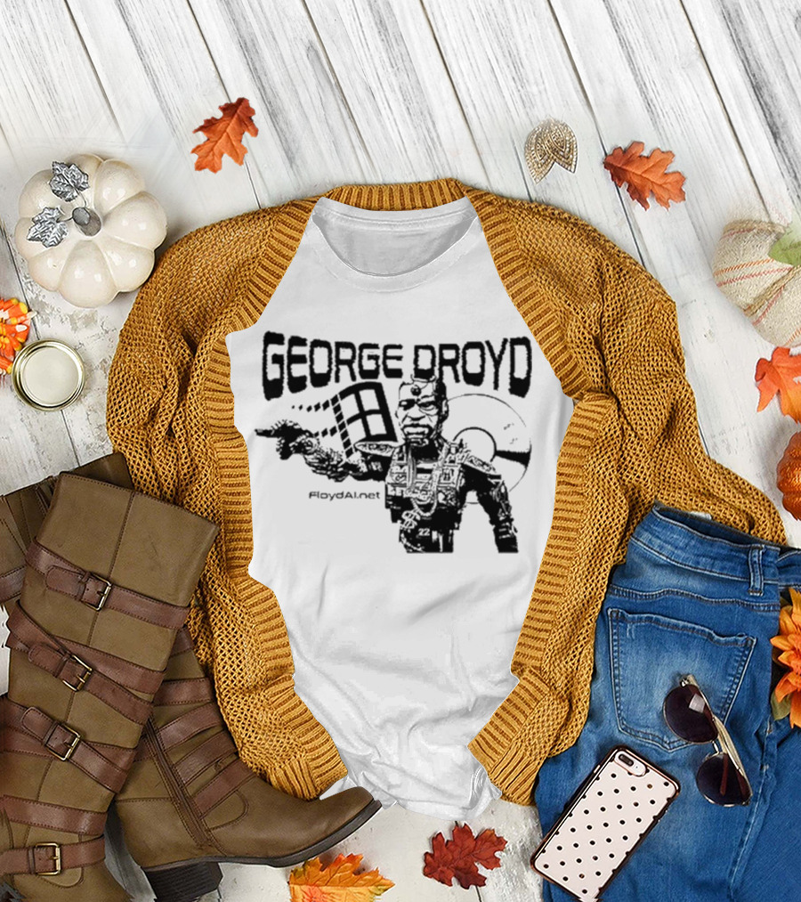 George Droyd FloydAI Windows CD Retro T-Shirt