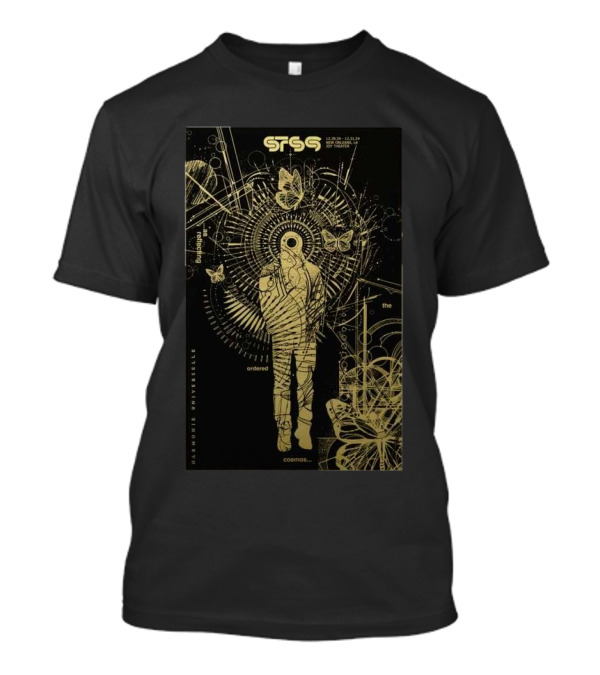 STS9 December 29-31 2024 Joy Theater New Orleans Harmonize Ornamentally Ordered Cosmos T-Shirt