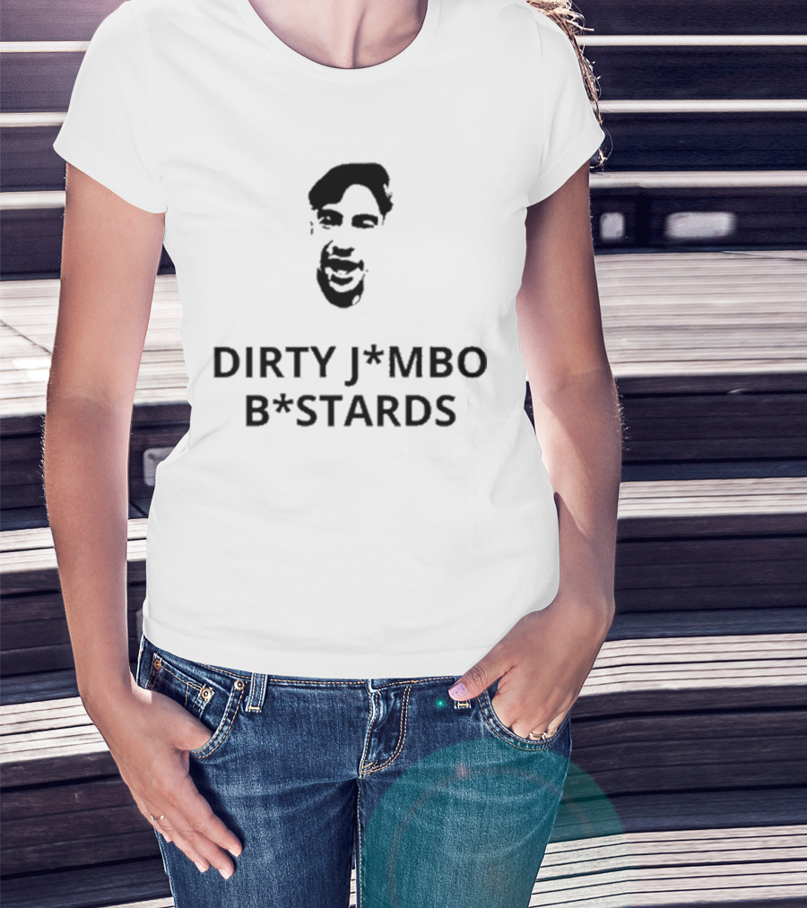 Artabilia Dirty J*mb* B*stards Face T-Shirt