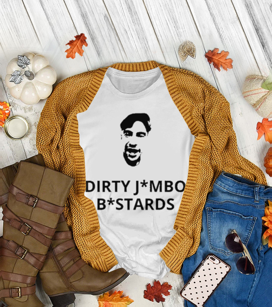 Artabilia Dirty J*mb* B*stards Face T-Shirt