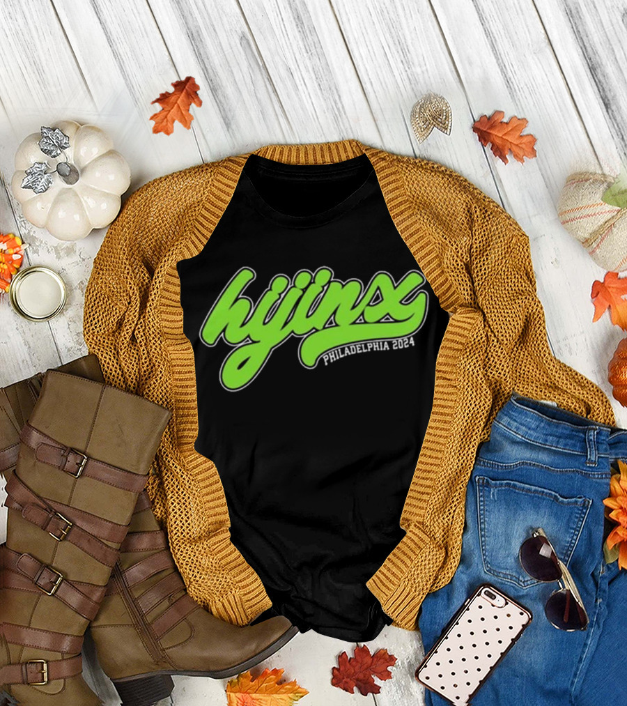 Hijinx Festival Philadelphia 2024 Bright Green Script T-Shirt