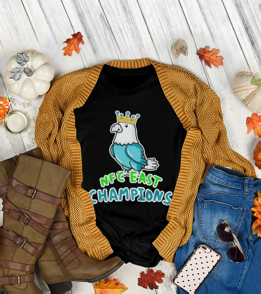 Philadelphia Eagles Cute Mascot NFC East Champions T-Shirt