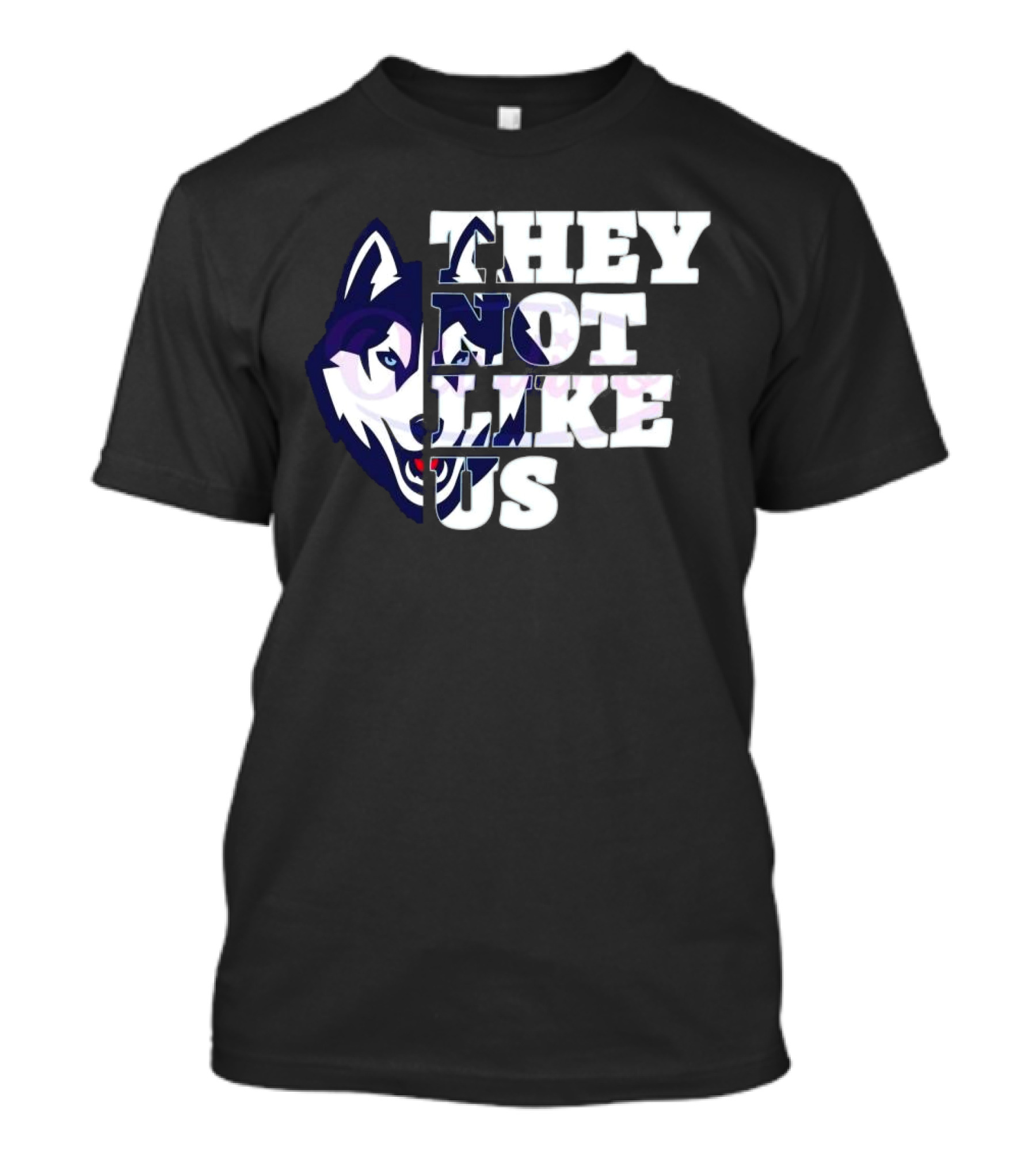 UConn Huskies They Not Like Us College Football 2025 T-Shirt