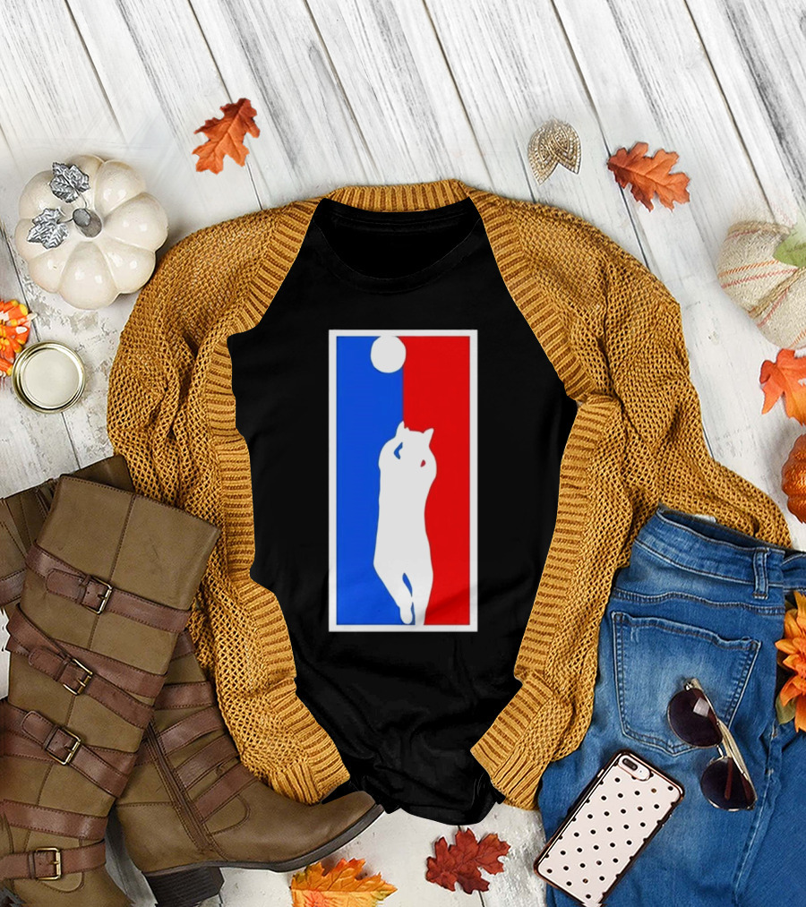 Brad Williams Cat Logo Basketball T-Shirt