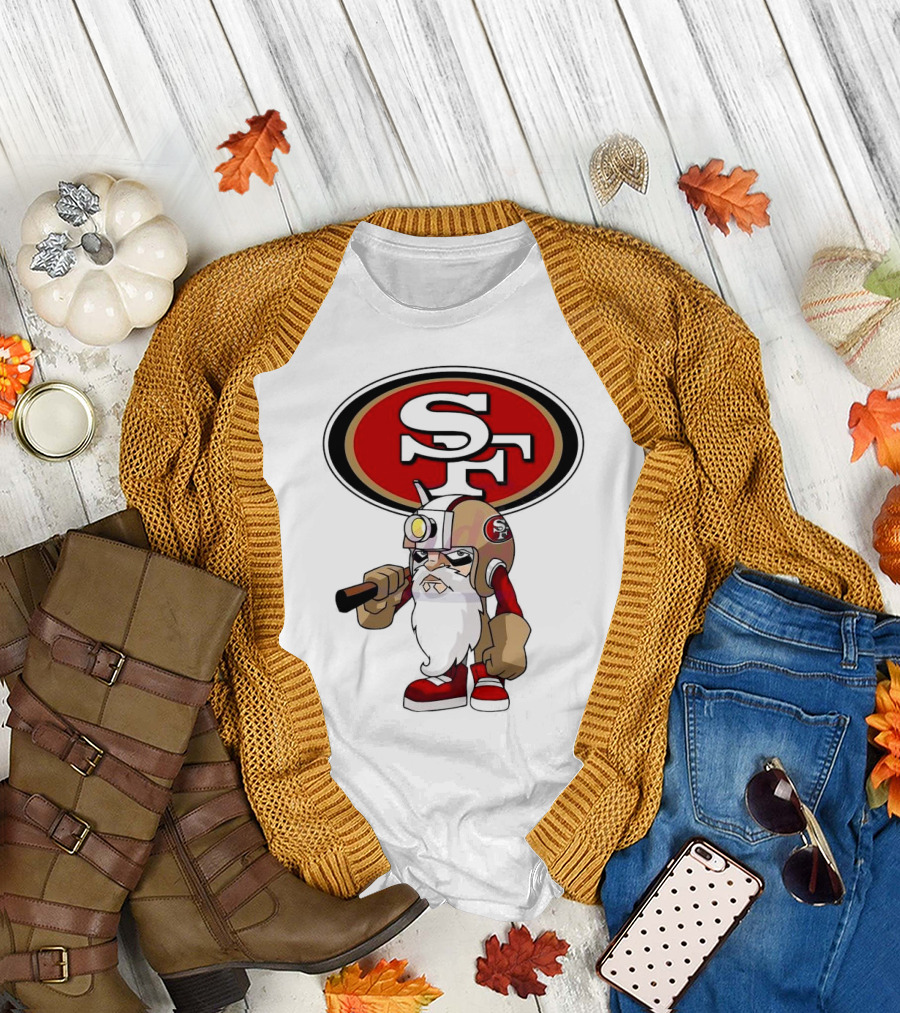Rush Zone San Francisco 49ers NFL Cartoon Character 2025 SF T-Shirt