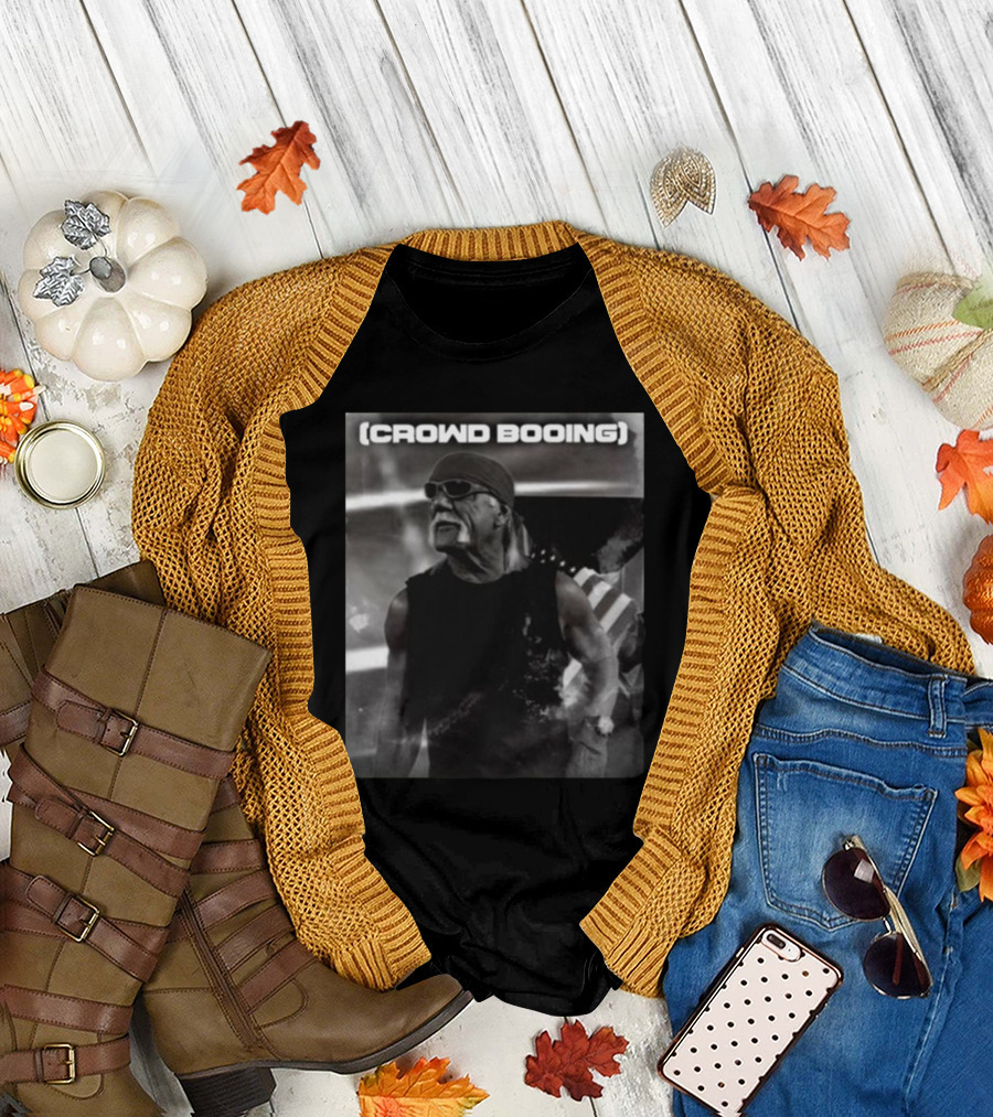 Itstomscustoms Hulk Hogan Crowd Booing T-Shirt