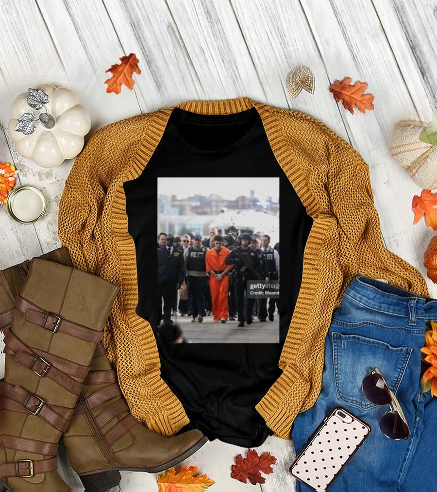 Loloverruled Luigi Mangione Late Contender For Year Prisoner Surrounded By Police T-Shirt