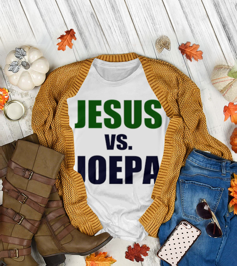 Jesus vs Joepa Iconic Matchup T-Shirt