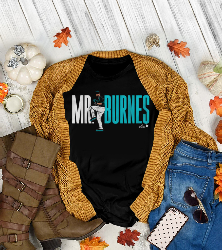 MR. BURNES Corbin Burnes Arizona Baseball Player T-Shirt