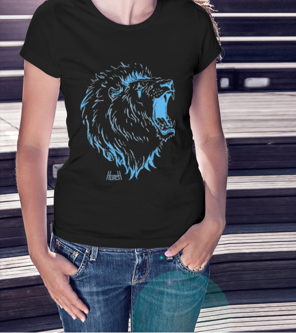 House Of Hutch Bold Lion Gritty T-Shirt