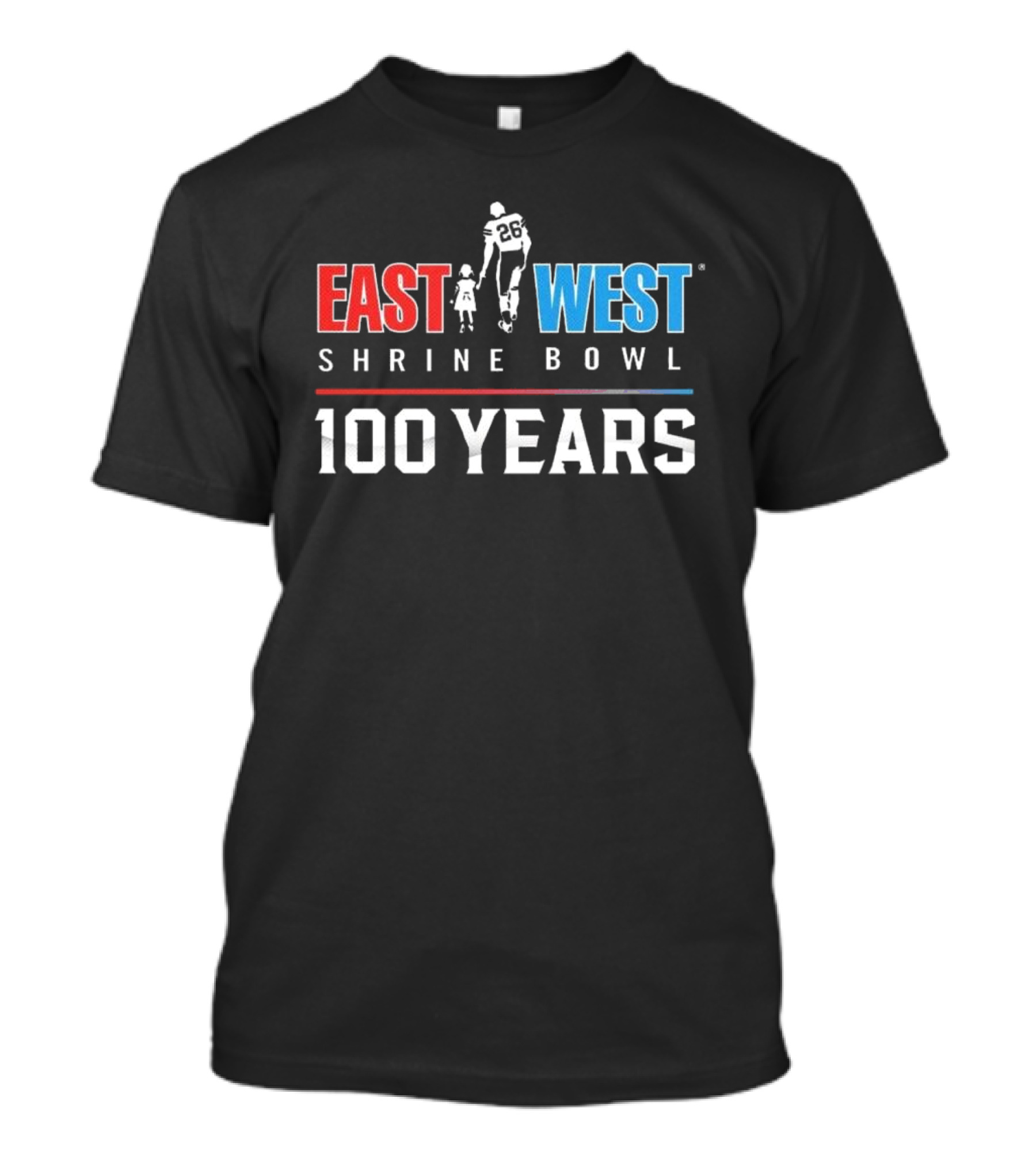 East West Shrine Bowl 2025 Celebrating 100 Years T-Shirt