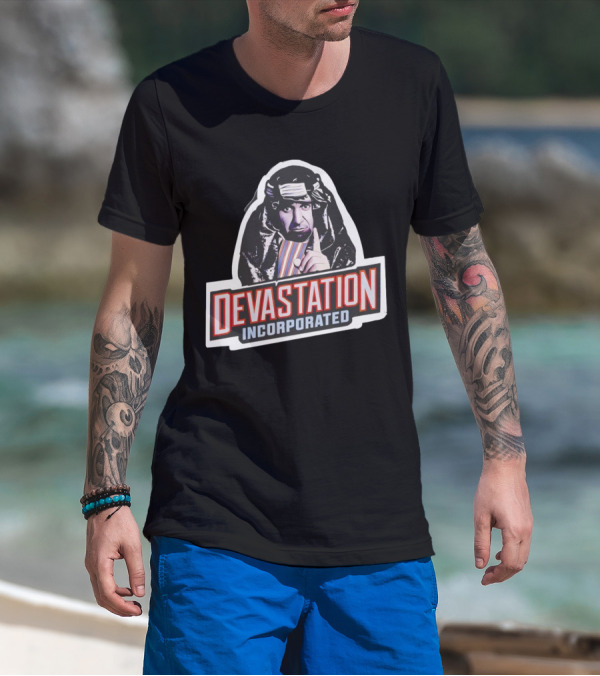 Devastation Incorporated Skandar Akbar Iconic Wrestling Legend T-Shirt