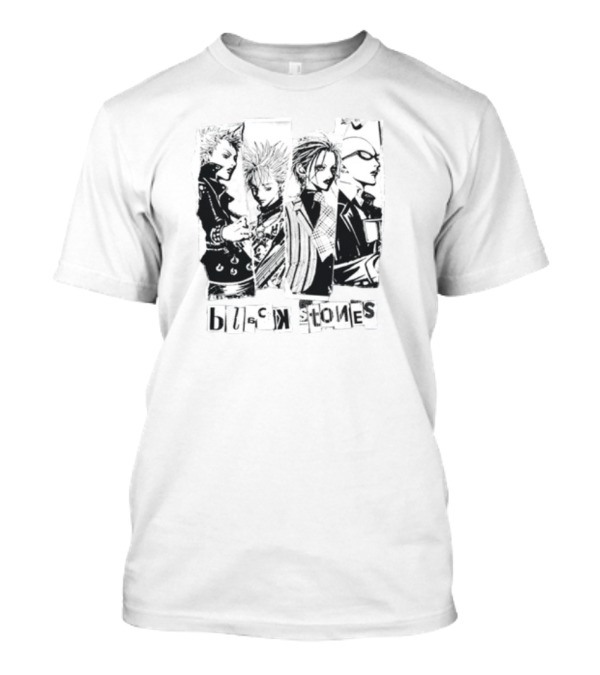 Ai Yazawa Collection Ut Black Stones Manga Characters T-Shirt