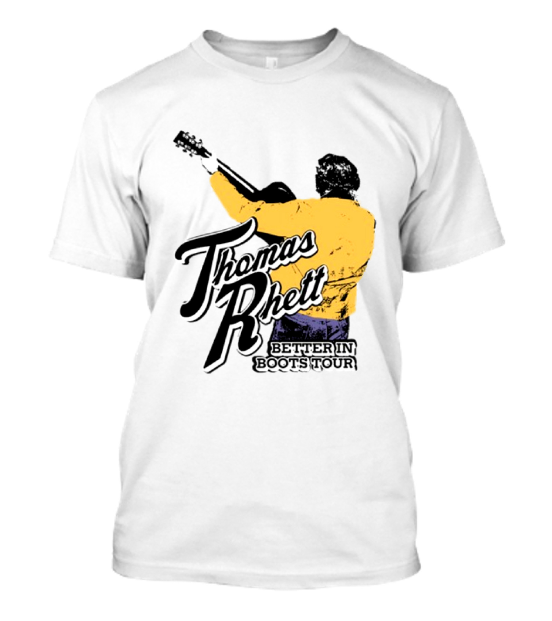 Thomas Rhett Better In Boots Tour Retro Style T-Shirt