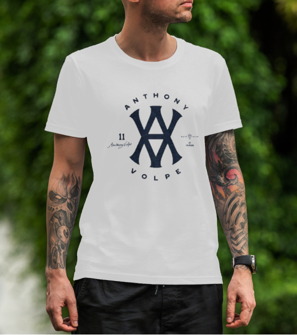Anthony Volpe AV 11 Signature Icon Symbol Collection T-Shirt