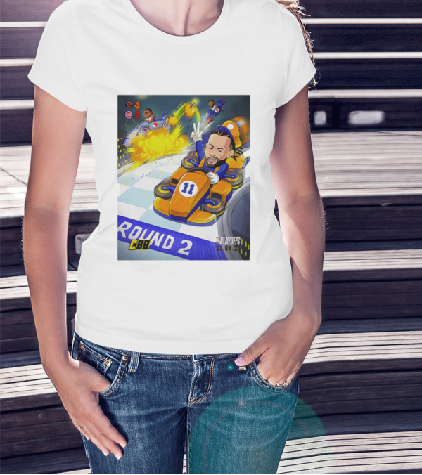 CBB Playoffs 2025 Round 2 Cartoon 05.01.25 T-Shirt