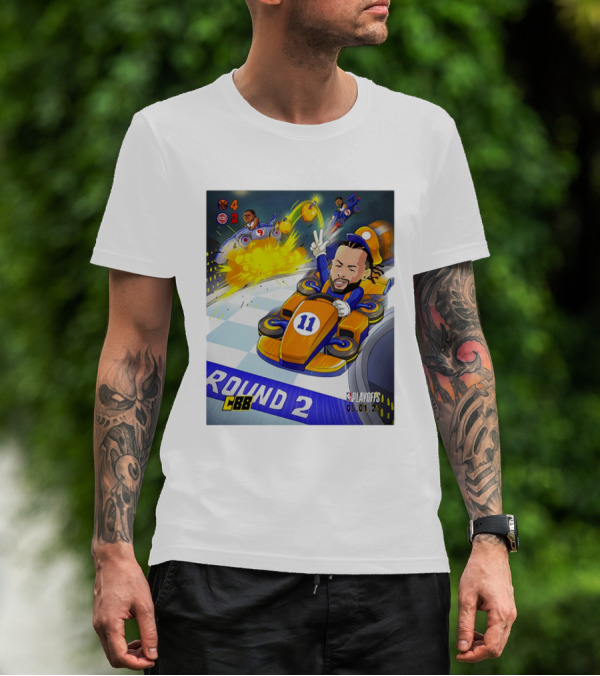 CBB Playoffs 2025 Round 2 Cartoon 05.01.25 T-Shirt