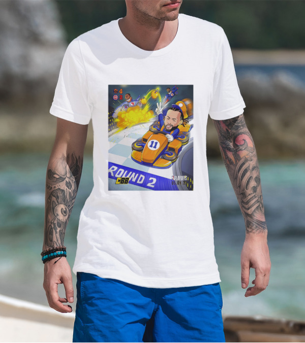 CBB Playoffs 2025 Round 2 Cartoon 05.01.25 T-Shirt