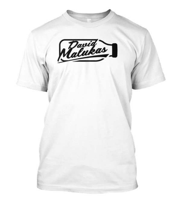 David Malukas Got Milk Bottle Typography T-Shirt