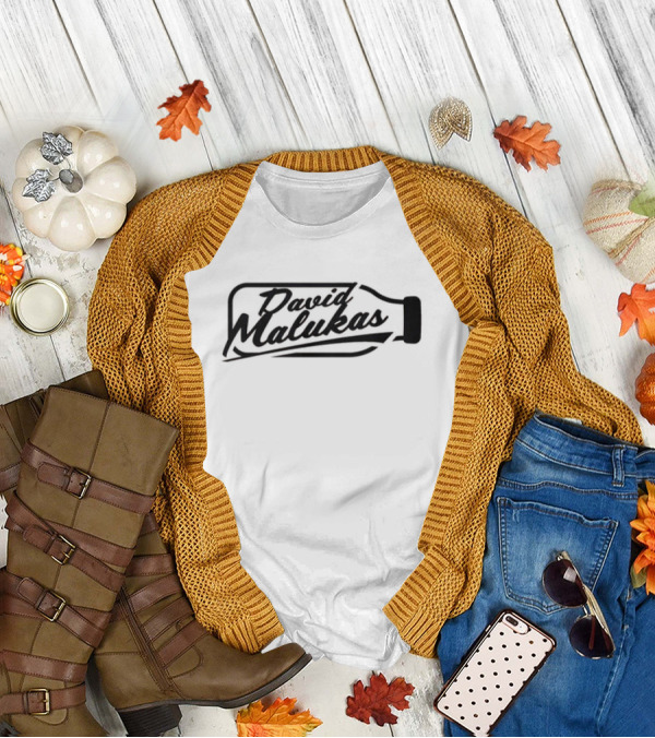 David Malukas Got Milk Bottle Typography T-Shirt