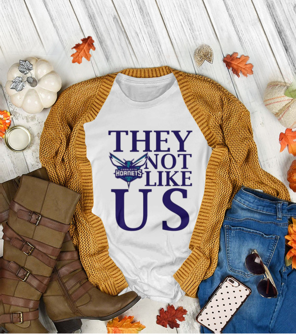 Charlotte Hornets They Not Like Us T-Shirt