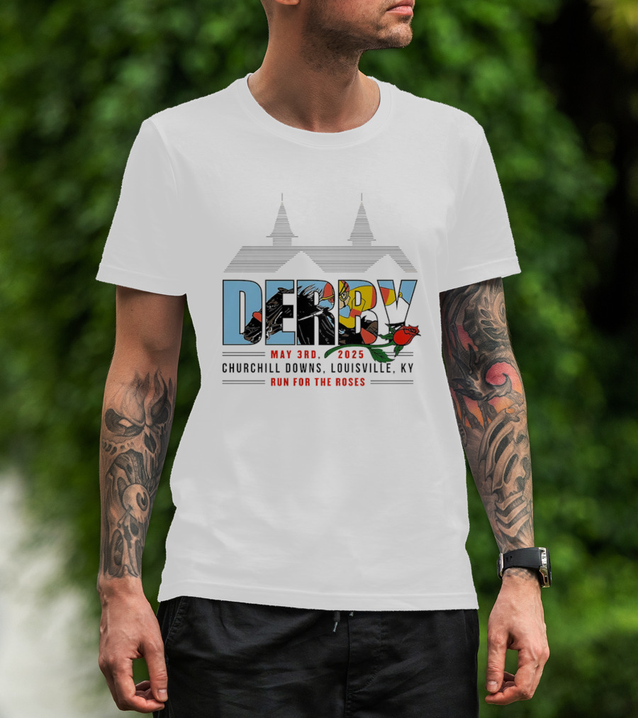 Derby May 3rd 2025 Churchill Downs Louisville KY Run For The Roses T-Shirt