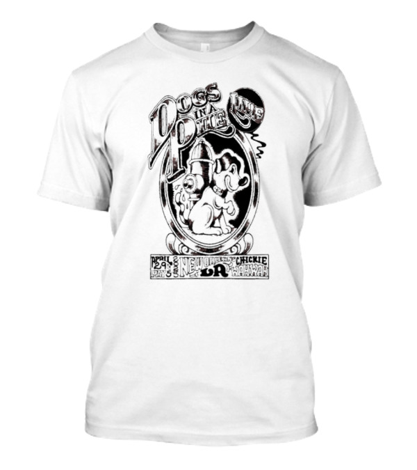 Dogs In A Pile 2023 New Orleans LA Chickie Wah Wah Event T-Shirt