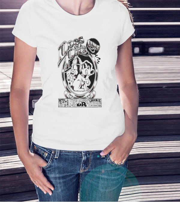 Dogs In A Pile 2023 New Orleans LA Chickie Wah Wah Event T-Shirt