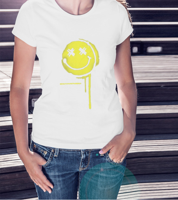 Electric Callboy Dripping Smiley Face T-Shirt