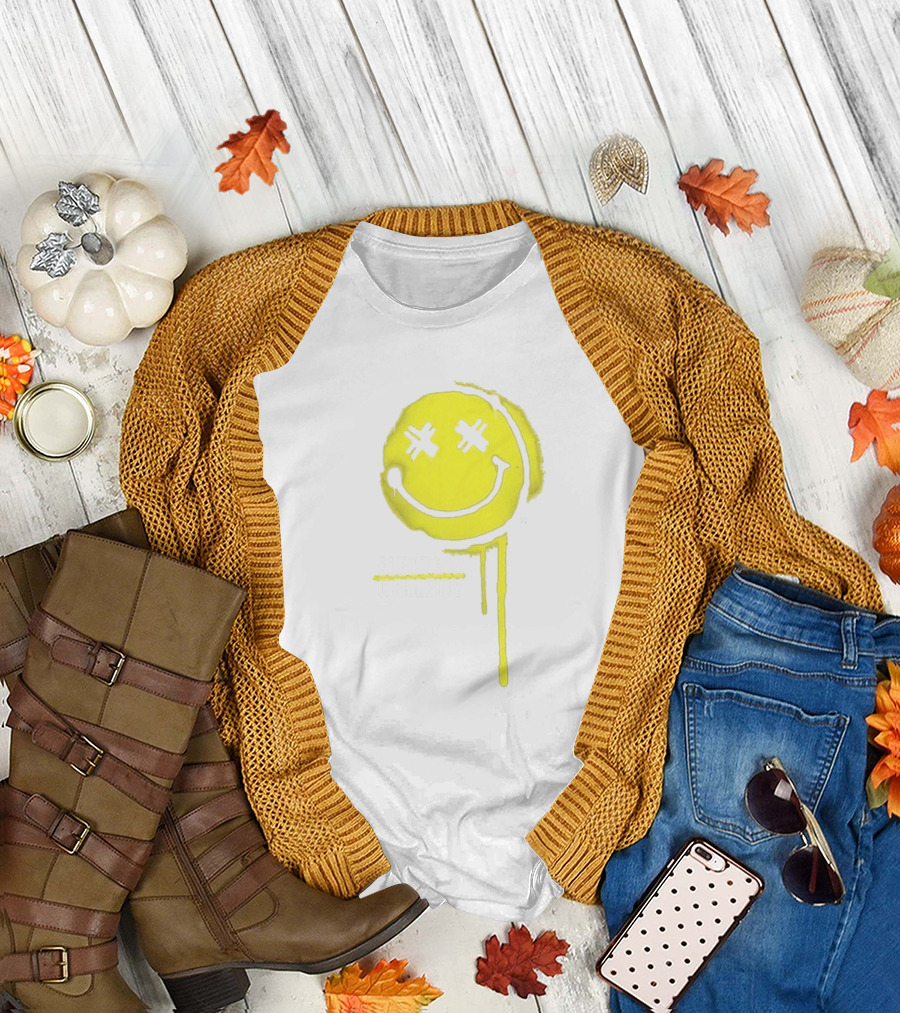 Electric Callboy Dripping Smiley Face T-Shirt