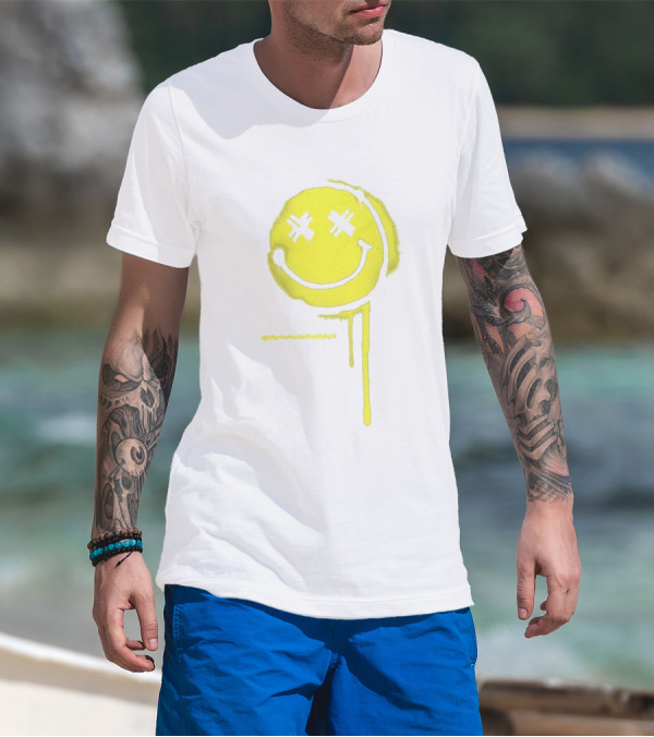 Electric Callboy Dripping Smiley Face T-Shirt