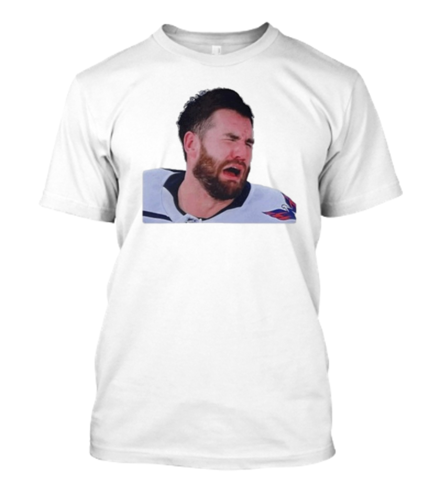 Tom Wilson Crying Washington Capitals NHL Player Reaction T-Shirt