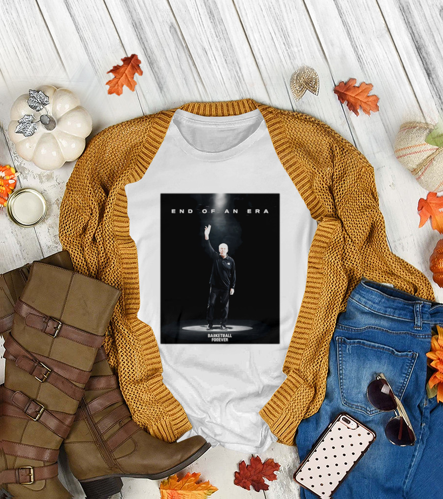 End of an Era Gregg Popovich Basketball Forever T-Shirt