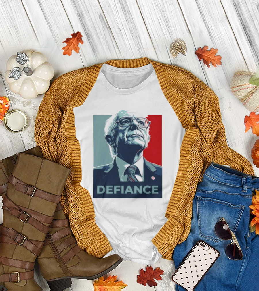 Bernie Sanders Defiance Style T-Shirt