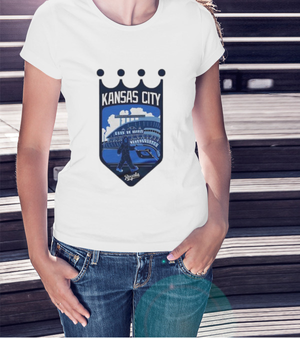 Kansas City Royals Bring Out The Blue Stadium Walk T-Shirt