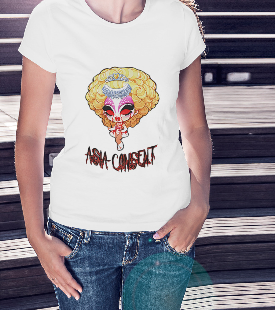 Asia Consent Doll Horror Marie Antoinette T-Shirt