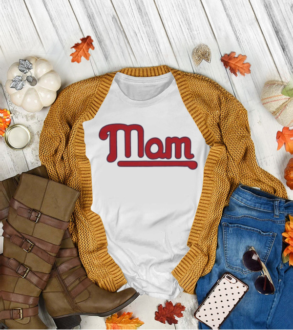 Philadelphia Phillies Mom Mother's Day Celebration T-Shirt