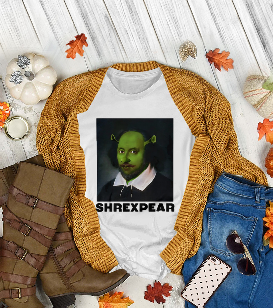 Shrek Shakespeare Shrexpear Parody Fusion T-Shirt