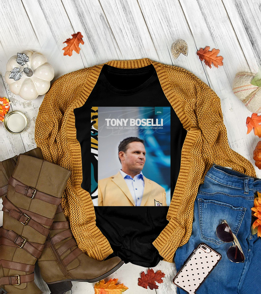 Jacksonville Jaguars Tony Boselli Executive Vice President of Football Operations T-Shirt
