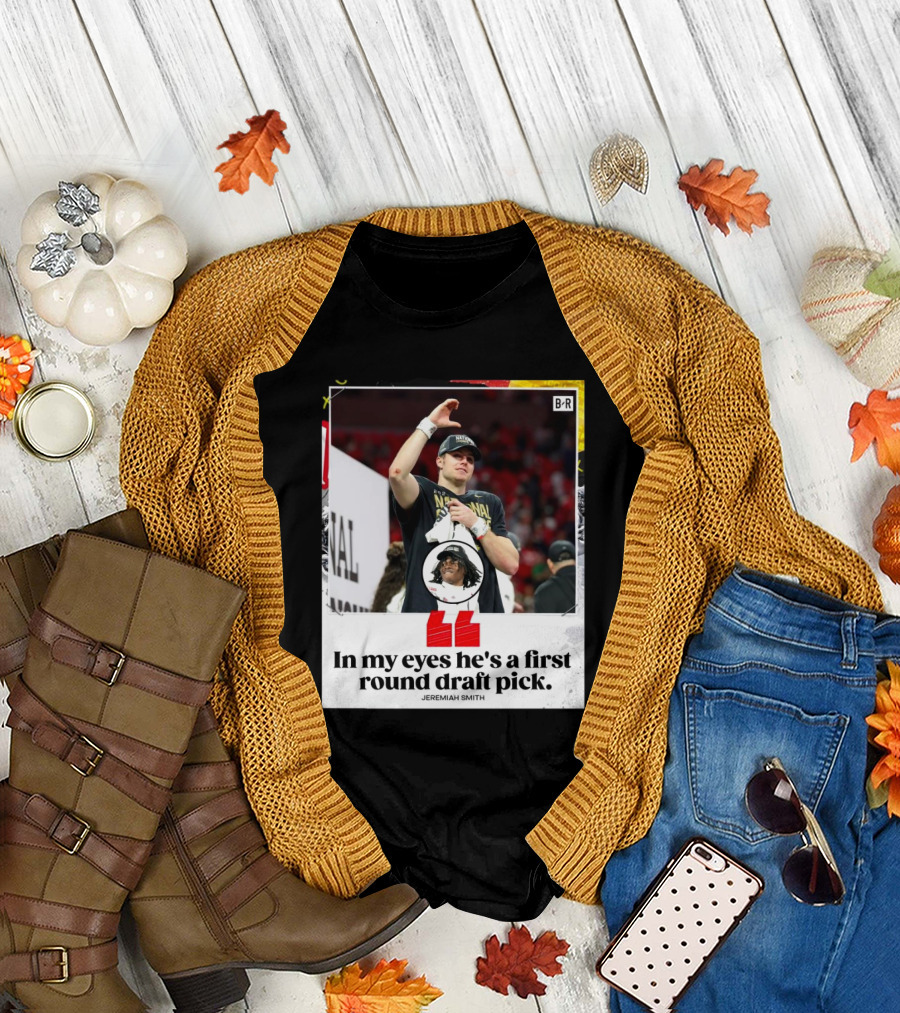 Jeremiah Smith In My Eyes He's a First Round Draft Pick National Champions T-Shirt